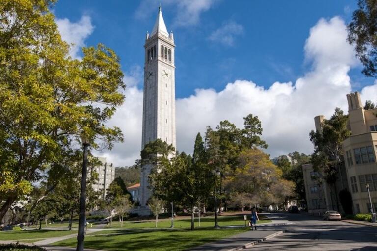 Campanile clock tower at UC Berkeley