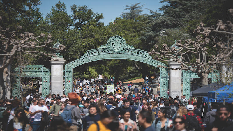 Student Experience & Diversity - sather gate